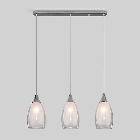 Подвесной акцентный светильник Eurosvet 50285/3 хром - фото
