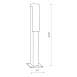 Светильник уличный наземный ST-Luce Черный/Белый LED 1*6W 4000K SL096.405.02 - фото