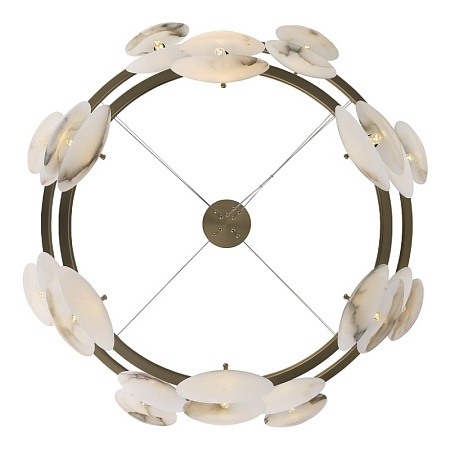 Светильник подвесной ST-Luce Латунь/Алебастр G9 14*5W 4000K SL1520.303.14 - фото