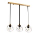 Светильник подвесной Золотистый/Прозрачный E27 3*60W SLE103103-03 - фото