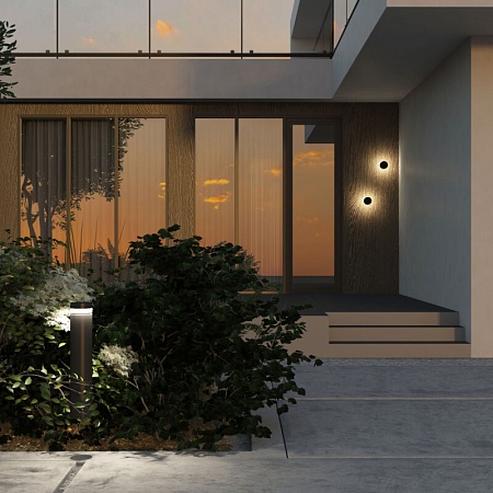 Светильник настенный Denkirs DK9810-BK - фото