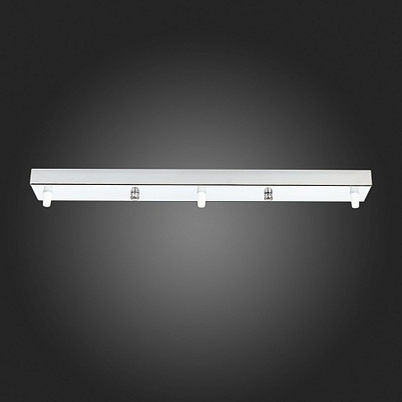 Потолочное крепление на 3 лампы (прямоугольное) ST-Luce Хром SL001.113.03 - фото