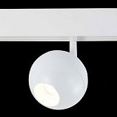 Магнитный трековый светильник Белый LED 1*12W 4000K 680Lm Ra&gt;80 36° IP20 L120xW100xH195 ST354.546.12