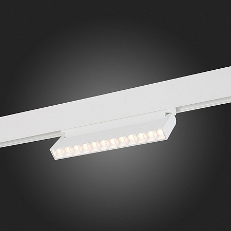 Магнитный трековый светильник белый LED 1*12W 3000K 1 009Lm Ra>80 36° IP20 L219xW22xH10 ST364.536.12 - фото