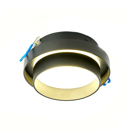 Светильник встраиваемый Feron DL508 потолочный GX53 черный - фото