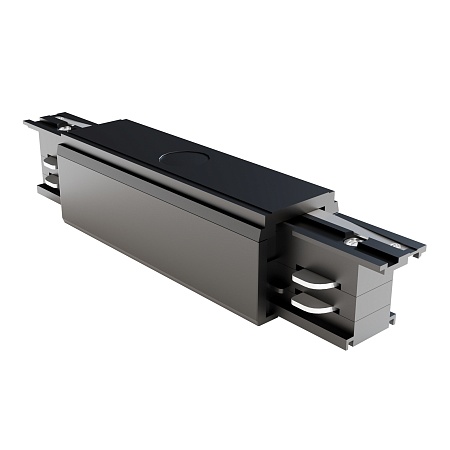 Коннектор прямой Trinity черный - фото