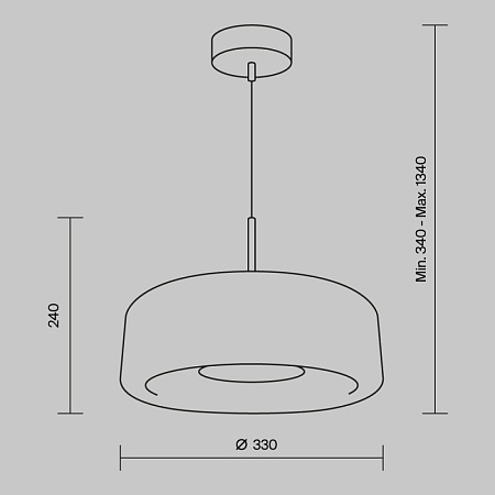Подвесной светильник Maytoni Madmen MOD127PL-L6SG - фото