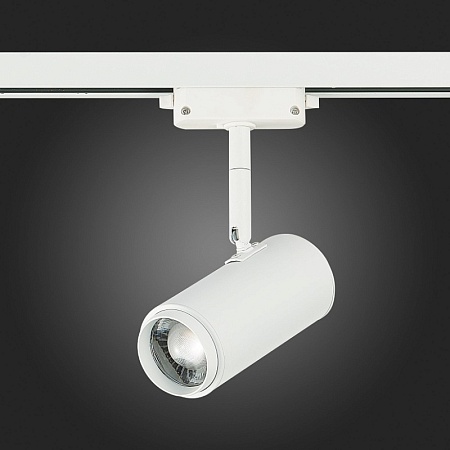Св-к трек. Zoom Белый LED 1*12W 4000K 1 200Lm Ra>80 15-60° IP20 L137xW59xH179 170-240V ST600.546.12 - фото
