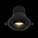 Св-к встр. Zoom Черный LED 1*12W 4000K 960Lm Ra90 15°-60° IP20 D115xH95 170-240V ST701.448.12 - фото
