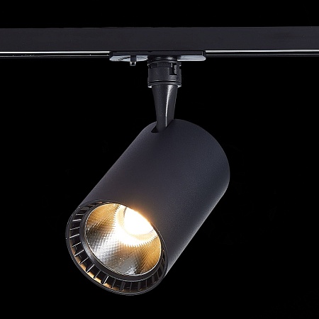 Св-к трек. Черный LED 1*20W 4000K 1 800Lm Ra≥90 36° IP20 L118xW78xH174 100-240V ST351.446.20.36 - фото
