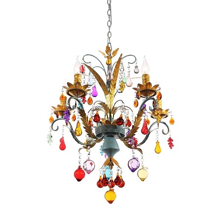 Люстра подвесная ST-Luce Разноцветный E14 5*40W SL426.763.05 - фото