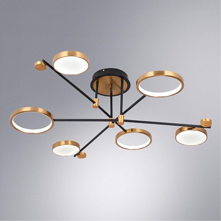 Потолочная люстра Arte Lamp HOLLY A1364PL-6PB - фото
