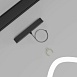 Коннектор для шинопровода черный Full light Slim Magnetic 85102/00 - фото