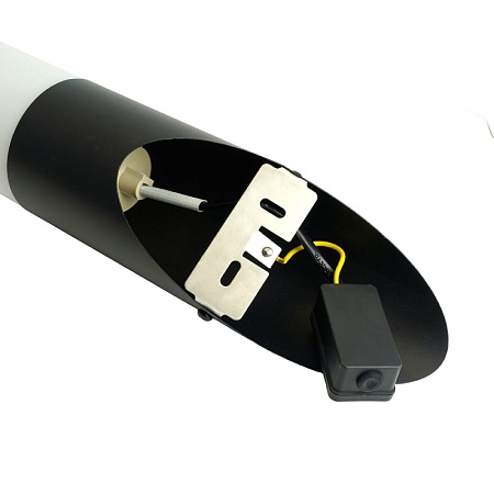 Светильник садово-парковый Feron DH041, Техно на стену вверх, 18W E27 230V, черный - фото