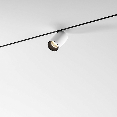 Mini Magnetic Трековый светильник 5W 3000K белый/черный 85201/01 Elektrostandard - фото