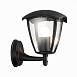 Светильник уличный настенный ST-Luce Черный/Черный, Прозрачный E27 1*40W SL081.401.01 - фото