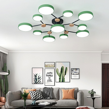 Потолочная Люстра Gamma D98 Black Imperiumloft 223769-23 - фото