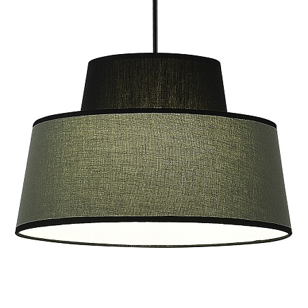 Светильник подвесной ST-Luce Черный/Хаки E27 1*40W SL1354.433.01 - фото