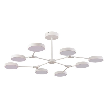 Светильник потолочный Белый/Белый LED 8*10W SLE6003-502-08 - фото