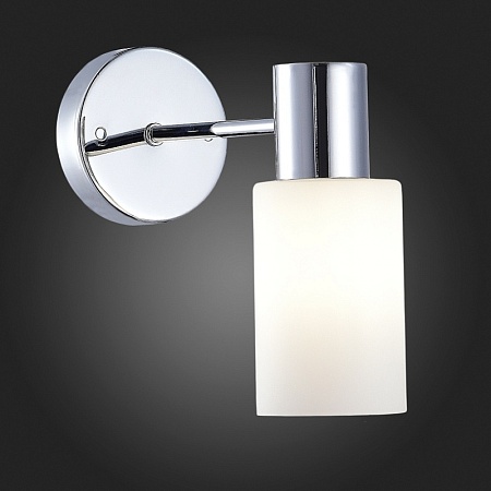 Светильник настенный Хром/Белый E14 1*60W SLE1139-101-01 - фото