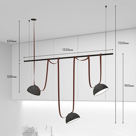 Трековый светильник Denkirs DK55SET05-01-BR - фото