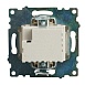 Розетка 2-местная USB + type C (механизм), 250В, 3А, max 20W, STEKKER, GLS10-7116-08, серия Катрин, золото - фото