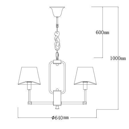 Люстра подвесная MW-Light София 355014806 - фото