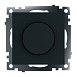 Выключатель диммирующий (механизм), STEKKER GLS10-7106-05, 250V, 500W, серия Катрин, черный - фото