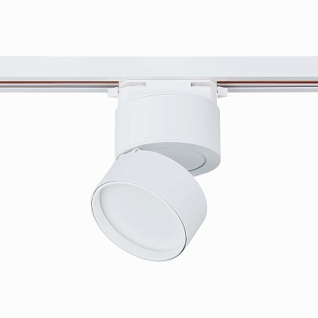 Св-к трек. Белый LED 1*9W 4000K 720Lm Ra>90 120° IP20 D85xH122 170-240VV ST651.546.09 - фото
