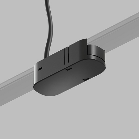 TR5215-BK Подвод питания универсальный (середина/торец), серия Base, 48V DC, IP20, черный, пластик - фото