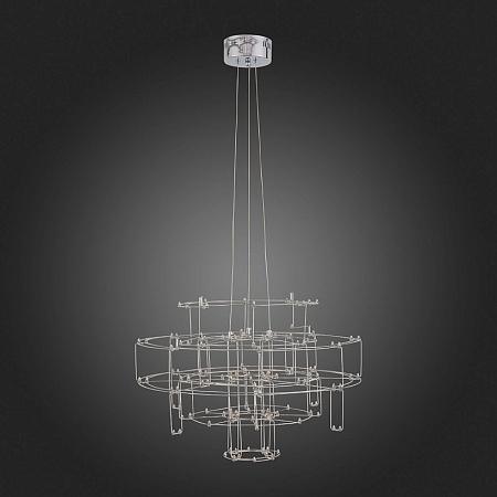 Люстра подвесная ST-Luce Хром/Хром LED 64*0,2W 3200K SL798.103.64 - фото