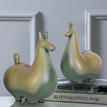 10283 Green Статуэтка LOFT IT Horse (2 штуки) - фото