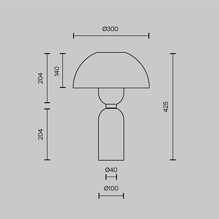 Настольный светильник Maytoni Memory MOD177TL-01W - фото
