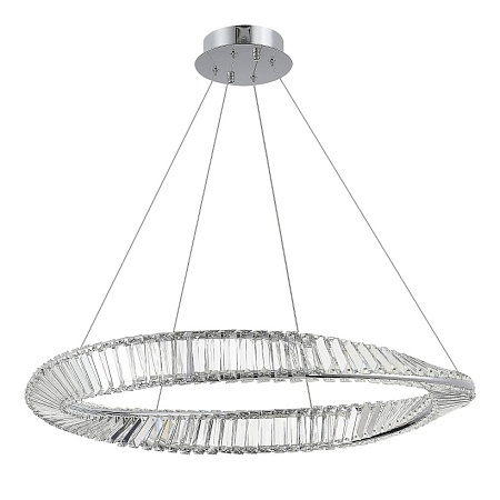 Светильник подвесной ST-Luce Хром/Прозрачный LED 1*45W 4000K SL6204.111.01 - фото