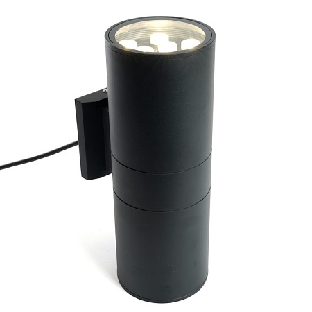 Светильник уличный светодиодный Feron DH0710, 2*9W, 1500Lm, 4000K, черный - фото