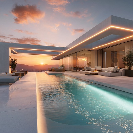 Лента светодиодная 480Led 14W IP68 3300K теплый белый, 5м COB 24V 480Led 14W IP68 Elektrostandard - фото