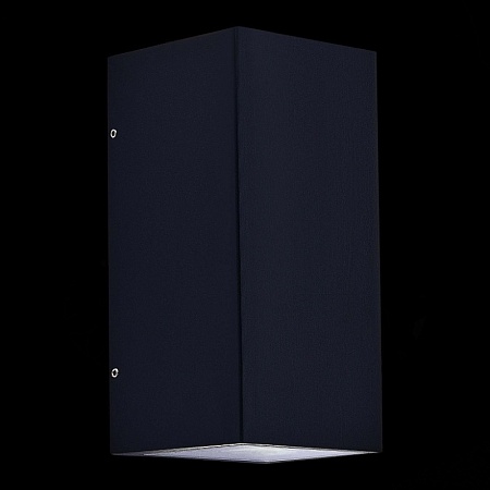 Светильник уличный настенный ST-Luce Черный GU10 2*35W SL9002.411.01 - фото