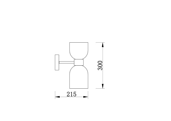 Настенный светильник (бра) Freya Savia FR5203WL-02BS - фото