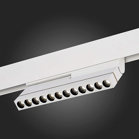 Магнитный трековый светильник Белый LED 1*12W 4000K 500Lm Ra>90 36° IP20 L220xW22xH117 ST805.546.12 - фото