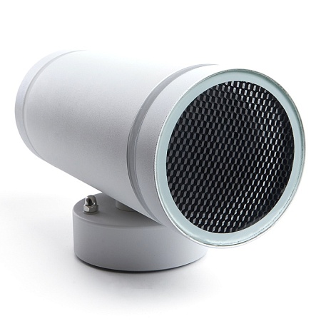 Светильник садово-парковый Feron DH1002, на стену вверх/вниз, 230V, белый - фото