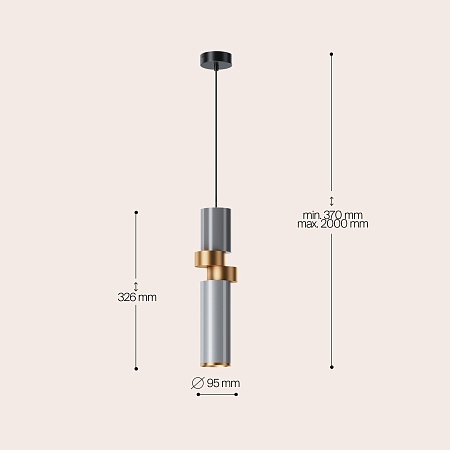 Подвесной светильник Maytoni Palette MOD303PL-01CFL2 - фото