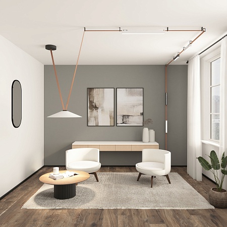 Светильник на шине Denkirs BELTY LINEAR DK5574-WH - фото