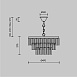 Подвесной светильник Maytoni Colonne MOD093PL-09BS - фото