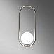 Подвесной Светильник Matthew Mccormick Hoop 40 Black Mila Pendant Imperiumloft 179964-22 - фото