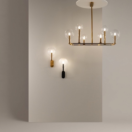 Настенный светильник (бра) Maytoni Status MOD333WL-01BS - фото