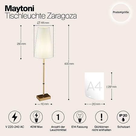 Люстра Maytoni H001CL-05BS - фото