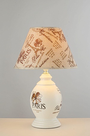 Настольная лампа Arti Lampadari Canicatti E 4.1.T1 W - фото