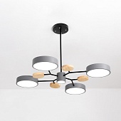 Люстра На Штанге Meade 5 Lamps Grey Imperiumloft 207857-26