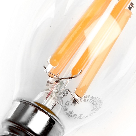 Лампа светодиодная Feron LB-718 Свеча на ветру E14 15W 230V 2700K - фото
