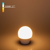 Светодиодная лампа G45 7W 3300K E27 Mini Classic LED 7W 3300K E27 матовое стекло Elektrostandard